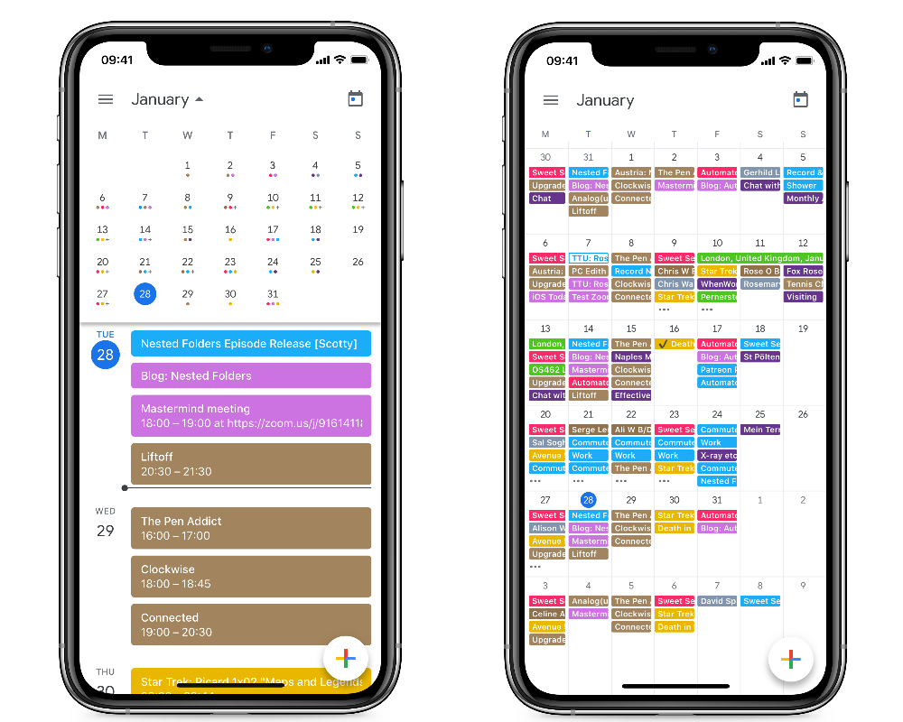 Iphone calendar picks google calendar