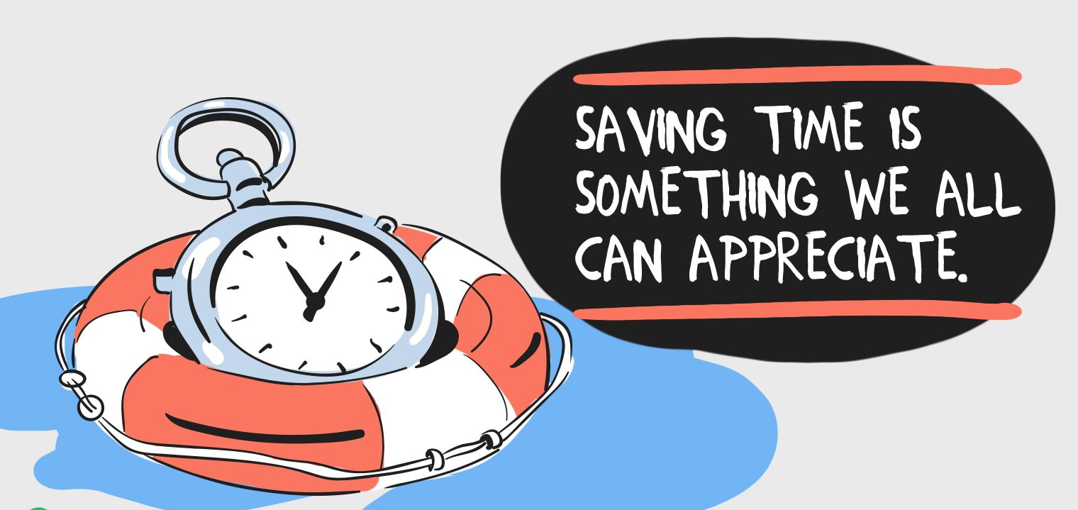 Saving time